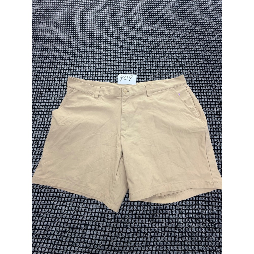 Willit Performance Shorts Mens 38 Tan 7in Inseam Golf Hiking Pockets